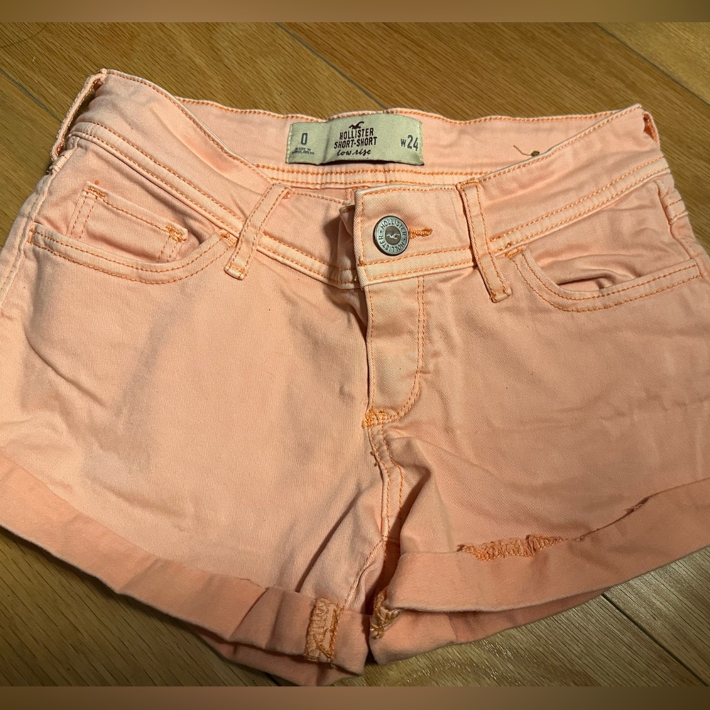 Hollister Low Rise Short Short Size 0